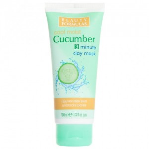 Регенерираща маска за лице с краставица и глина - Beauty Formulas